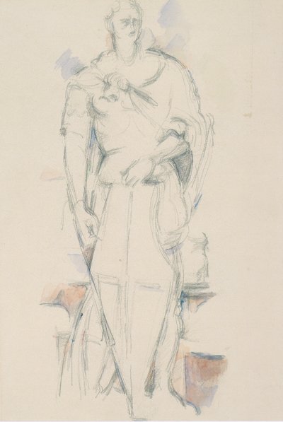Heiliger Georg nach Donatello von Paul Cézanne